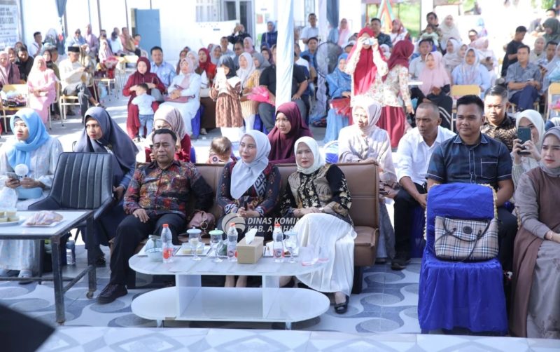 Ketua TP-PKK Hadiri Pelepasan Peserta Didik TK Swasta DIS Kisaran. [Foto: Kominfo Asahan]