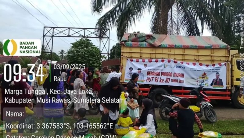 Ketahanan Pangan Musi Rawas Gelar GPM