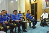 Wali Kota Palembang, Ratu Dewa menerima audiensi dari Praktisi Sumber Daya Manusia [SDM] Bersatu Sumatera Selatan, Senin 15 September 2025.