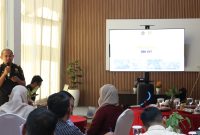 Kantor Pengawasan dan Pelayanan Bea dan Cukai Tipe Madya Pabean C Banda Aceh melakukan pembahasan soal dana bagi hasil cukai hasil tembakau 2025 dan rancangan kegiatan penganggaran [RKP DBH-CHT 2026, berlangsung di Aula KPPBC TMP C Banda Aceh, Kamis 18 September 2025.