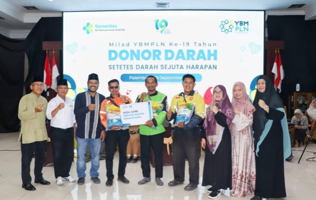 PLN Unit Induk Distribusi Sumatera Selatan, Jambi, dan Bengkulu [UID S2JB] bersama Yayasan Baitul Maal [YBM] PLN memperingati Milad ke-19 YBM dengan penuh syukur dan semangat kebersamaan.