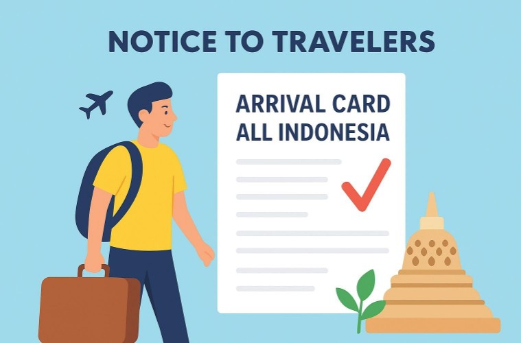 Ilustarasi Notice to Traveler