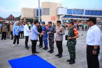 Komandan Pangkalan TNI Angkatan Laut [Danlanal] Palembang, Kolonel Laut (P) Faisal MM MTr Hanla, turut aktif dalam pengamanan dan penyambutan agenda kenegaraan Wakil Presiden Republik Indonesia [Wapres RI], Gibran Rakabuming Raka.