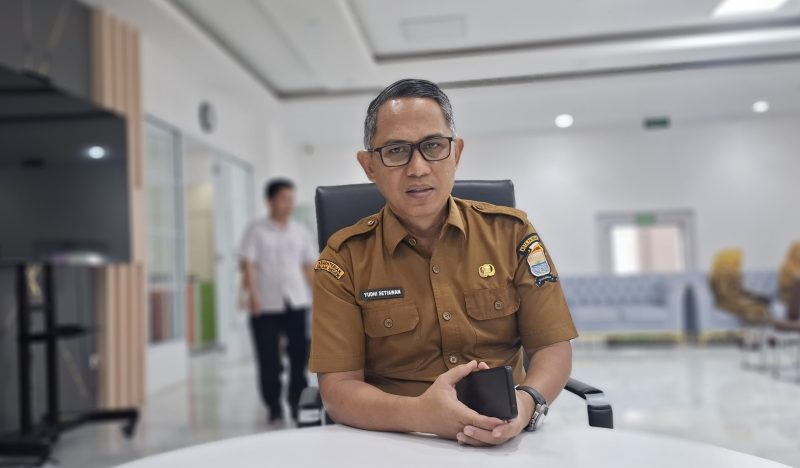 Kepala Bidang Pencegahan dan Penanggulangan Penyakit [Kabid P3] Dinkes Kota Palembang, Yudi Setiawan SKM MEpid dalam keterangan pada Selasa 7 Oktober 2025. [Foto: Abror Vandozer-WI]