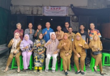 Tim Kesbangpol Palembang bersama KKPP.