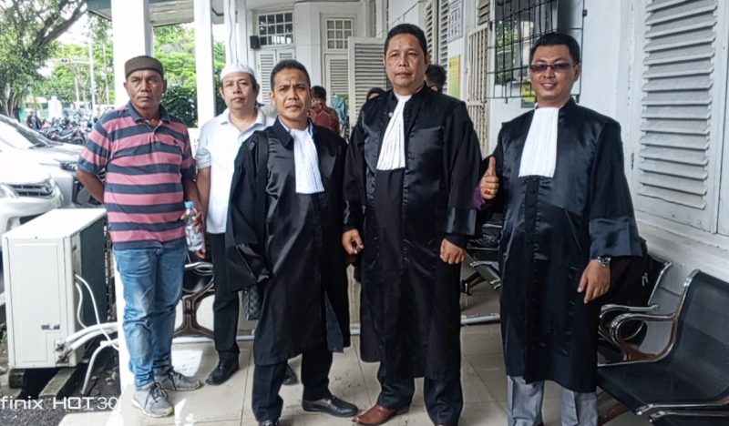 Kuasa Hukum terdakwa, M Fauzan Ar Ridho SH MH, M Ikmal Mustaan SH, Feodor Novikov SH CIL 