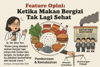 Gambar Ilustrasi: Ketika Makan Bergizi Tak Lagi Sehat [Desi OY-WI]