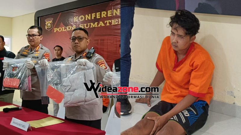 Gelaran konferensi pers dari Direskrimum Polda Sumsel soal ungkap pelaku pembunuhan terhadap wanita tengah hamil tewas pada, Kamis 16 Oktober 2025.