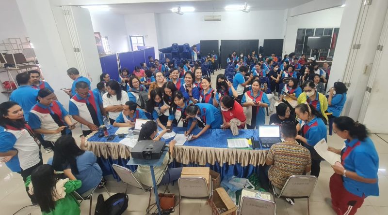 BPJS Ketenagakerjaan [BP Jamsostek] Cabang Binjai menggelar sosialisasi Manfaat Layanan Tambahan [MLT] serta aktivasi aplikasi Jamsostek Mobile [JMO] bagi para tenaga pendidik dan pegawai Yayasan Methodist Binjai [YMB], Minggu 16 November 2025.