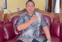 Ketua Asosiasi Pengusaha Truk Indonesia Sumatera Selatan [Aptrindo Sumsel], Supriadi. [tangkapan layar].