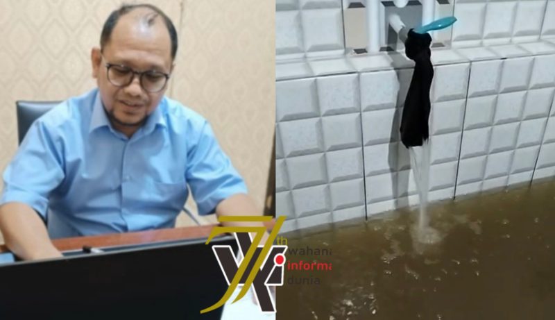 Direktur Utama Perumda Tirta Bertuah Kabupaten Banyuasin, Hendra Gunawan.