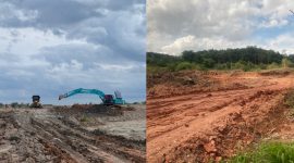 Penambangan tanah tanpa izin atau galian C ilegal di Desa Sako, Kecamatan Rambutan, Kabupaten Banyuasin ditindak Direktorat Reserse Kriminal Khusus [Ditreskrimsus] Polda Sumsel pada Jumat 20 Februari 2026.