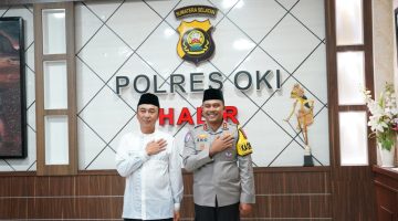 Kapolda Sumsel, Irjen Pol Sandi Nugroho, melaksanakan Safari Ramadan ke wilayah hukum Polres Ogan Komering Ilir [OKI] pada Jumat, 20 Februari 2026.