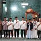 Kapolda Sumsel Irjen Pol Sandi Nugroh SIK SH MHum menghadiri kegiatan Pengajian Ramadhan 1447 H bersama Forum Koordinasi Pimpinan Daerah [Forkopimda] Provinsi Sumatera Selatan di Masjid Ar-Ra’Iya, Kompleks DPRD Sumsel, Sabtu 21 Februari 2026 malam.
