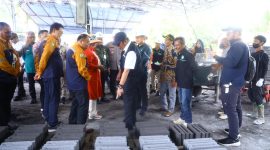 Gubernur Sumatera Selatan [Sumsel] Dr H Herman Deru meninjau pemanfaatan limbah Fly Ash dan Bottom Ash [FABA] di PLTU Sumbagsel-1 berkapasitas 2x150 MW, Kamis 26 Februari 2026.