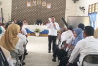 Pasca dilantik menjadi Kepala Dinas Pendidikan Kabupaten Asahan, Musa Al Bakrie SE MSi memimpikan rapat kerja perdana bersama Kepala SMP Negeri dan Swasta yang dipusatkan di UPTD SMPN 1 Pulau Rakyat, Rabu 4 Februari 2026.