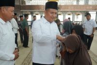 Pemerintah Kabupaten Asahan menggelar Peringatan Isra Mi’raj Nabi Muhammad SAW Tahun 1447 Hijriah/2026 Masehi di Masjid Agung H Achmad Bakrie Kisaran, Rabu 4 Februari 2026.