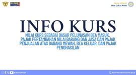 Info Kurs dari Kementerian Keuangan.