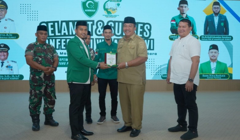Konferensi Wilayah [Konferwil] XVI Himpunan Mahasiswa Al Washliyah Provinsi Sumatera Utara [HIMMAH Sumut] digelar di Aula Melati Kantor Bupati Asahan, Selasa 10 Februari 2026.
