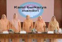 Dharma Wanita Persatuan [DWP] Kabupaten Asahan menggelar Rapat Koordinasi [Rakor] di Pendopo Rumah Dinas Bupati Asahan dalam rangka memperkuat koordinasi antar unsur pengurus dan menyusun arah program kerja tahun 2026.