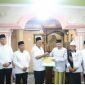 Wali Kota Prabumulih, H Arlan, menghadiri Safari Ramadhan Pemerintah Kota Prabumulih Tahun 1447 H/2026 M di Masjid Sirojul Islam, Kelurahan Muntang Tapus, Kecamatan Prabumulih Barat, Rabu 26 Februari 2026.