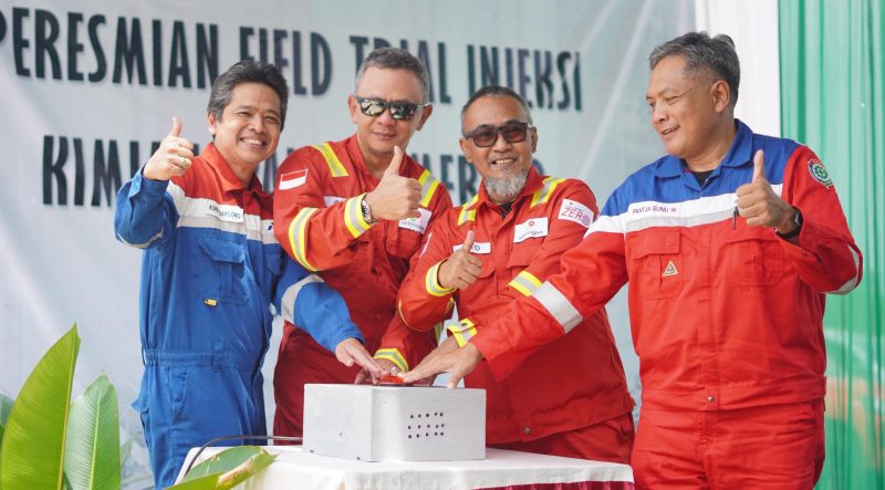 SKK Migas menyambut baik peresmian Field Trial [FT] Injeksi Chemical di Lapangan Meruap, Kabupaten Sarolangun, Provinsi Jambi, Minggu 1 Maret 2026, sebagai bagian dari upaya memperkuat optimisme peningkatan produksi migas nasional, khususnya di tengah tantangan pengelolaan lapangan-lapangan mature.