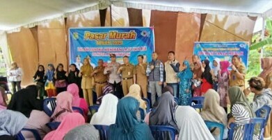Pemerintah Kota Prabumulih melalui Dinas Perindustrian dan Perdagangan Kota Prabumulih [Disperindag] menggelar kegiatan Pasar Murah Tahun 2026 di Lapangan Jalan Madang, belakang Kantor Lurah Muntang Tapus, Kecamatan Prabumulih Barat, Selasa 3 Maret 2026.