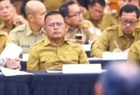 Wali Kota Prabumulih, H Arlan, menghadiri High Level Meeting [HLM] Rapat Koordinasi dan Capacity Building Tim Pengendalian Inflasi Daerah [TPID] dan Tim Percepatan dan Perluasan Digitalisasi Daerah [TP2DD] se-Sumatera Selatan yang digelar di Ballroom Hotel Wyndham Palembang, Selasa 24 Februari 2026.