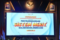 Sosialisasi Peraturan Menteri Pendayagunaan Aparatur Negara dan Reformasi Birokrasi [PermenPANRB] Nomor 19 Tahun 2025 di Aula Kantor Kementerian PANRB, Jakarta, Rabu 4  Maret 2026