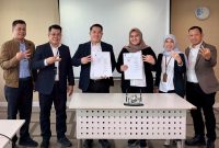 Kerja sama dukungan terhadap pelaksanaan Program Bantuan Stimulan Perumahan Swadaya [BSPS] di Provinsi Sumatera Selatan, ditandai dengan penandatanganan perjanjian oleh PPS Direktur Utama Bank Sumsel Babel Marzuki dan Kepala Balai P3KP Sumatera V Yustin Patria Primordia di Kantor Pusat Bank Sumsel Babel Jakabaring, Palembang, Senin 9 Maret 2026.