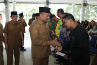 Badan Amil Zakat Nasional [Baznas] bersama Pemerintah Kabupaten [Pemkab] Asahan menyelenggarakan penyaluran Zakat, Infaq dan Sedekah [ZIS] Triwulan I/2026 pada Senin 9 Maret 2026, pukul 14.30 WIB di Pendopo Rumah Dinas Bupati Asahan.