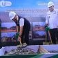 Gubernur Sumatera Selatan [Sumsel] Dr H Herman Deru melakukan ground breaking pembangunan fly over sekaligus meresmikan jalan khusus angkutan batubara milik PT Baturona Adimulya di Jalan Palembang–Betung, Kabupaten Musi Banyuasin, Rabu 11 Maret 2026.