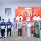Momentum Hari Ulang Tahun [HUT] ke-107, Dinas Pemadam Kebakaran dan Penyelamatan Kota Palembang menggelar tasyakuran sekaligus buka puasa bersama di gedung baru mereka.
