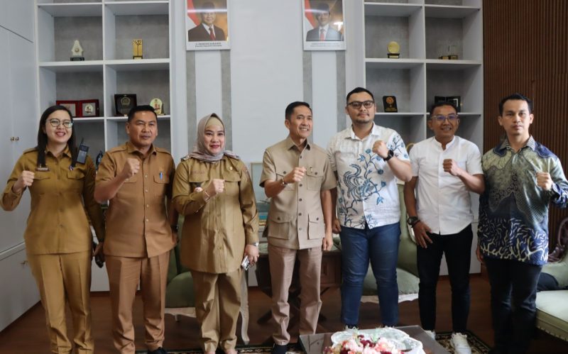Pertemuan silaturahmi dan audiensi antara jajaran manajemen Indomaret dengan Pemerintah Kota Palembang, Senin 16 Maret 2026.