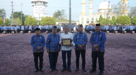 Pemerintah Kabupaten [Pemkab] Asahan menggelar upacara Hari Kesadaran Nasional pada Selasa 17 Maret 2026, di Halaman Kantor Bupati Asahan. Kegiatan ini diselenggarakan sebagai bentuk penghormatan dan pengingat akan makna Hari Kesadaran Nasional.