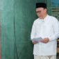 Plt Asisten I Pemerintah Kota Palembang, Akhmad Bastari, melaksanakan salat Idul Fitri 1447 Hijriah di Masjid Alfathul Akbar, Simpang Jakabaring, Sabtu 21 Maret 2026.