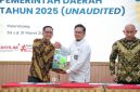 Momentum akuntabilitas keuangan daerah kembali ditandai dengan penyerahan Laporan Keuangan Pemerintah Daerah [LKPD] tahun 2025 oleh Wali Kota Palembang, Ratu Dewa, Selasa 31 Maret 2026.