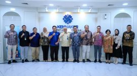 Sekretaris Jenderal Kementerian Ketenagakerjaan [Sekjen Kemnaker], Cris Kuntadi menerima audiensi Pertamina Corporate University [PCU].