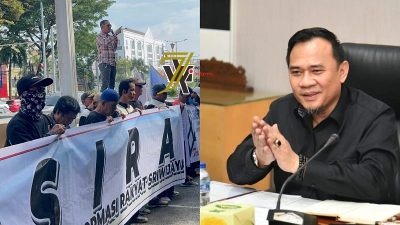 Ketua SIRA Rahmat Sandi dan Ketua DPRD Sumsel Andie Dinialdie