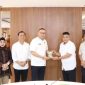 Pertemuan Sekretaris Daerah Kota Palembang, H. Aprizal Hasyim, dengan Sekretaris Jenderal Kemensos, Dr. Robben Rico, di Kantor Kemensos, Rabu 1 April 2026.