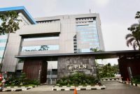 Gedung PLN Kantor Pusat di daerah Kebayoran Baru, Jakarta Selatan.