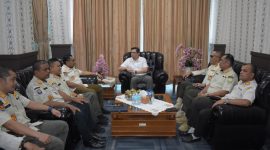 Kantor Wilayah Direktorat Jenderal Bea dan Cukai [DJBC] Aceh menerima kunjungan Kepala Satuan Polisi Pamong Praja [Kasatpol PP] beserta rombongan pada Selasa, 31 Maret 2026.