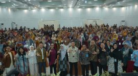 Wakil Bupati Asahan, Rianto, secara resmi membuka Seminar EduDay 2026 di Ballroom Antariksa Hotel Kisaran, Kamis 2 April 2026.