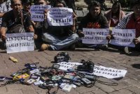 Gambar Tolak Kekerasan Terhadap Wartawan [ist]