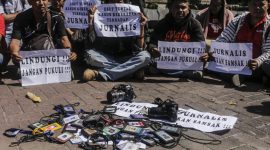 Gambar Tolak Kekerasan Terhadap Wartawan [ist]