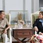 Audiensi antara Walikota Palembang dengan pakar pendidikan inklusif dari University of Colorado, Amerika Serikat, mrs Shelley Herron Phd, yang berlangsung pada Selasa 7 April 2026 di rumah dinas walikota palembang.