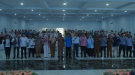 Pemerintah Kabupaten [Pemkab] Asahan menggelar talk show bertajuk “Peningkatan Skill dan Kompetensi dalam Rangka Mengisi Peluang Kerja Dunia Usaha dan Dunia Industri [DUDI]” di Aula Melati Kantor Bupati Asahan, Selasa 7 April 2026.