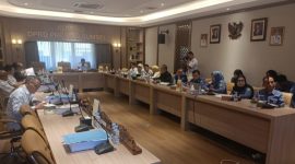 Rapat Pansus LKPJ Komisi III DPRD Sumsel.