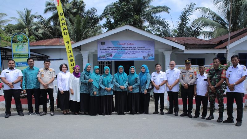 Tim Penggerak PKK Kabupaten Asahan melaksanakan pembinaan intensif terkait Perilaku Hidup Bersih dan Sehat [PHBS] di Desa Danau Sijabut, Kecamatan Air Batu, Rabu 8 April 2026.