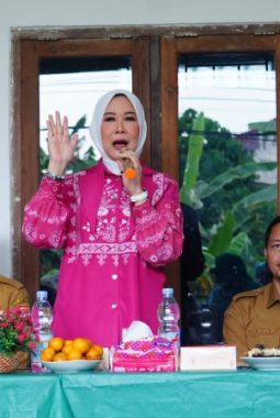 Ketua TP-PKK Sumsel Feby Deru Ajak Ibu Rutin Bawa Balita ke Posyandu Demi Kesehatan dan Tumbuh Kembang Optimal